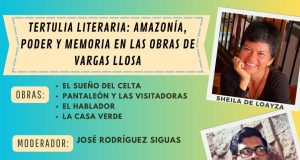 TERTULIA LITERARIA SOBRE MARIO VARGAS LLOSA EN “CAJUESIÑO”