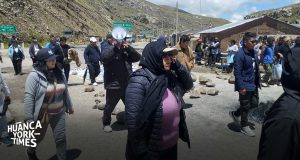 Huancavelica: bloquean carretera Los Libertadores por demora del Gobierno en asfaltar vías Rumichaca – Santa Inés