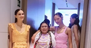 Artesana huanuqueña lleva tejidos de alpaca a pasarelas de Milán