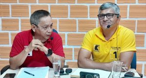 DEBATE VARGAS/SALDAÑA: SE CRITICARON PERO AL FINAL SE DIERON LA MANO