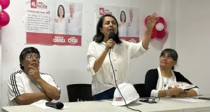 Elecciones 2026: Patricia Correa propone reforma educativa y autonomía para regiones