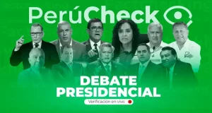 Sexto debate: la desinformación que cerró el ciclo de presentaciones de candidatos