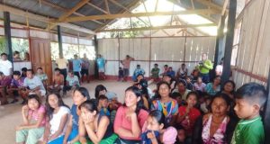 MUNICIPALIDAD DE DATEM REALIZA JORNADA DE TRABAJO EN PORVENIR RÍO POTRO