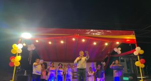 ALCALDE OLMEX ESCALANTE CHOTA INAUGURA PISTAS Y VEREDAS DEL PASAJE 2