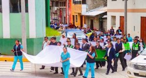 Sandia intensifica acciones para contener brote de sarampión con campaña de sensibilización