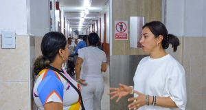 CONGRESISTA ANA ZEGARRA COMPRUEBA QUE HRL OPERA SIN TOMÓGRAFO