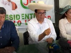 Sánchez ante posible segunda vuelta: «Recorreré todo el Perú para convocar a la refundación de la patria»