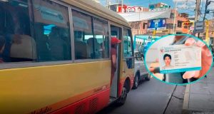 Transportistas de Huamanga se comprometen a cumplir con el medio pasaje universitario