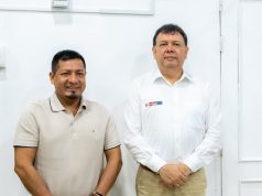 RENÉ CHÁVEZ SE REÚNE CON MINISTRO DE SALUD