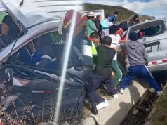 Puno: accidente en la Interoceánica deja varios heridos, entre ellos menores, en ruta hacia Macusani