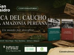 ÉPOCA DEL CAUCHO EN CONVERSATORIO LITERARIO