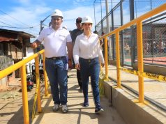 VARIAS OBRAS VISITÓ ALCALDESA DE MAYNAS CON REGIDORES Y FUNCIONARIOS