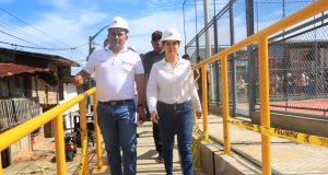 VARIAS OBRAS VISITÓ ALCALDESA DE MAYNAS CON REGIDORES Y FUNCIONARIOS