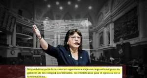 Persecución política: aprueban ley de contrabando para apartar a Delia Espinoza del Colegio de Abogados de Lima