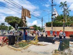 GOREL–OPIPP VERIFICA PAVIMENTACIÓN DE DOS CUADRAS DE LA AVENIDA MARISCAL CÁCERES