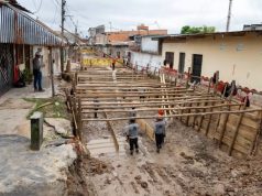 AVANZAN LOS TRABAJOS EN MÁS DE 30 CUADRAS DEL ASENTAMIENTO HUMANO SOL NACIENTE