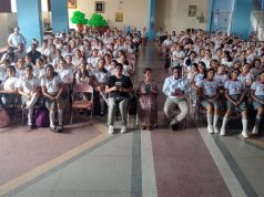 LA TRILOGÍA SOBRE ÉPOCA DEL CAUCHO SE PRESENTÓ EN CENTROS EDUCATIVOS E INSTITUTOS DE IQUITOS.