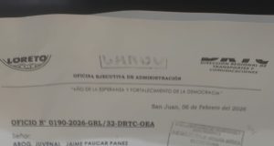 EXJEFE DE RECURSOS HUMANOS DEVOLVIÓ S/5.000 TRAS DETECTARSE COBROS OBSERVADOS EN LORETO