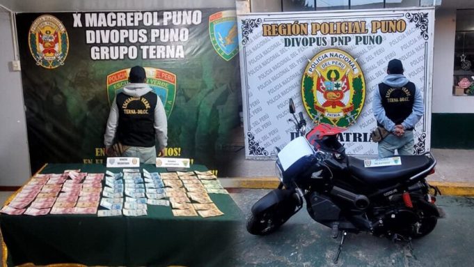 Puno: PNP detiene a colombiano presuntamente implicado en extorsión bajo modalidad "gota a gota"