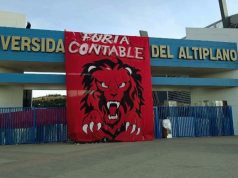 Estudiantes de Contabilidad toman local de la UNA Puno