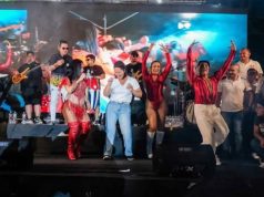 LINDA CABA CANTÓ PARA KEIKO EN TARAPOTO: GAÑANDO