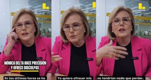 “LA POBLACIÓN MÁS POBRE NO TIENE MUCHO QUE PERDER”: MÓNICA DELTA SE DISCULPA