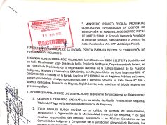 DENUNCIAN A ALCALDE DE REQUENA POR CASO DE NÚCLEOS EJECUTORES
