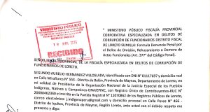 DENUNCIAN A ALCALDE DE REQUENA POR CASO DE NÚCLEOS EJECUTORES