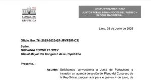 SÁNCHEZ PIDE QUE CONGRESO DEBATA SOBRE CRIMEN ORGANIZADO