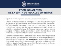 RECHAZAN DETENCIÓN DE MAGISTRADOS EN UCAYALI