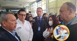 Arequipa: visita de presidente ejecutivo de EsSalud culminó con reclamos de pacientes por falta de medicamentos y demoras en citas