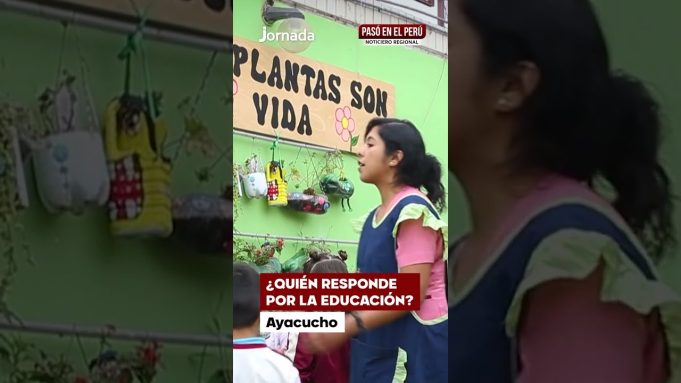 Ayacucho: maestros enseñan entre carencias y una educación que sigue en crisis (VIDEO)