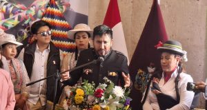 Arequipa: Exgobernador Elmer Cáceres Llica, en relanzamiento político, justifica obras inconclusas y defiende su inocencia