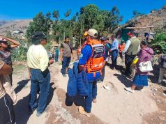 Ayacucho: Urge evacuación de familias tras deslizamiento en Huascahura