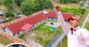 RENÉ CHÁVEZ Y SU APUESTA POR LA EDUCACIÓN EN CONTAMANA CON OBRAS QUE TRANSFORMAN ESPACIOS DE APRENDIZAJE