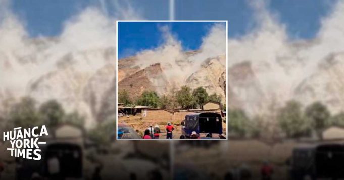 IGP: Cerro Pucaá sigue inestable; réplicas y lluvias seguirán causando derrumbes con nubes de polvo