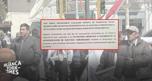 Junín: Comunidades del Yuracyacu acusan al Gobierno Regional de intentar dividir su representación