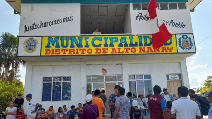 NOTA 1 MUNICIPALIDAD ALTO NANAY