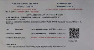 LA ACOSAN POR EXIGIR TRANSPARENCIA EN MANEJO DEL FONDO SOCIAL DE PUINAHUA