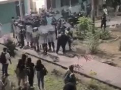 DENUNCIAN INGRESO POLICIAL DURANTE PROTESTAS EN UNU