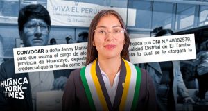 Huancayo: JNE también confirma la vacancia de Iván Medina y regidora Jenny Andrés asume la alcaldía de El Tambo