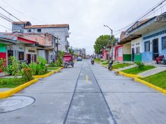 SIETE VÍAS RENUEVAN LA IMAGEN DE IQUITOS GRACIAS A LA GESTIÓN DE RENÉ CHÁVEZ