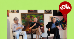 Íbico Rojas, Jorge Nájar y Marco Martos