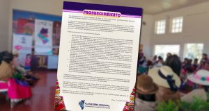 Mujeres originarias de Puno rechazan acusaciones de adoctrinamiento y manipulación