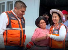 Lluvia de promesas: Keiko ofrece módulos, títulos y viviendas a damnificados del sismo